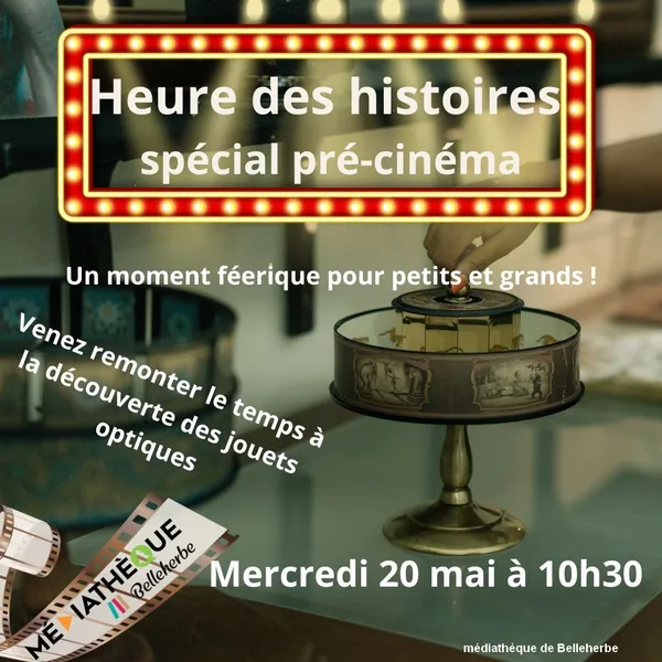 Heure des histoires, spécial pré-cinéma