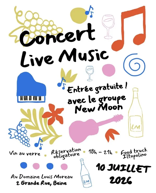 Concert Live Music au Domaine