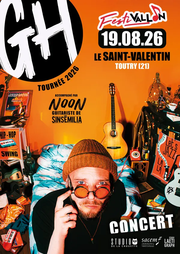 CONCERT FESTIVALLON : GH AU SAINT VALENTIN