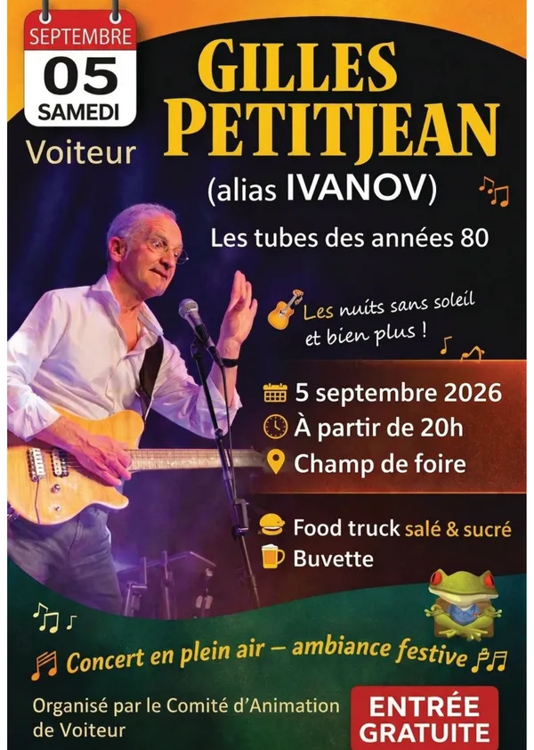 Soirée dansante années 80