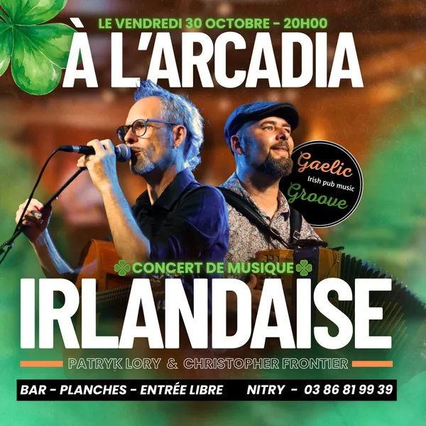 Concert de musique irlandaise
