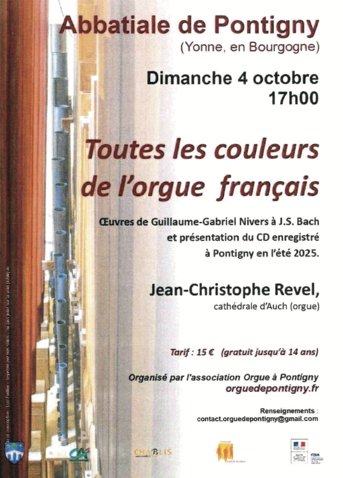 Toutes les couleurs de l'orgue français