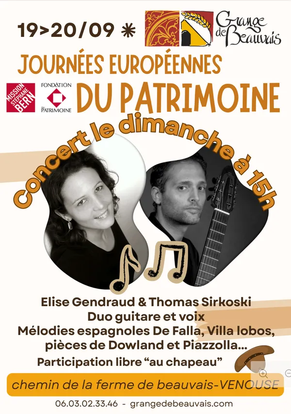 JEP : Concert Grange de Beauvais