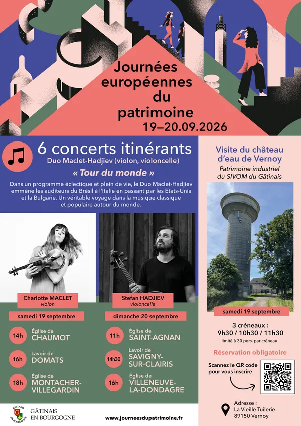 Concert itinérant - Journées Européennes du Patrimoine
