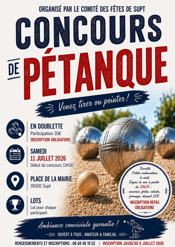 Concours de Pétanque
