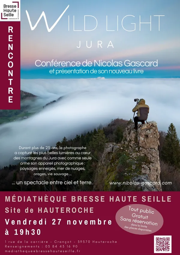 Conférence de Nicolas Gascard et présentation de son nouveau livre