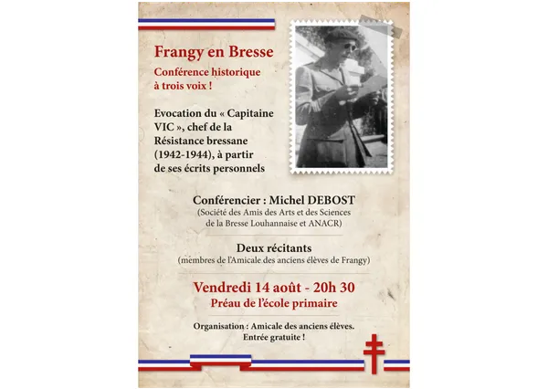 Conférence Historique à trois voix