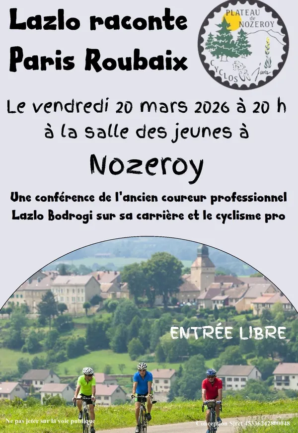 Lazlo raconte Paris Roubaix