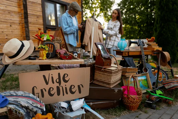 Vide grenier à Autoreille