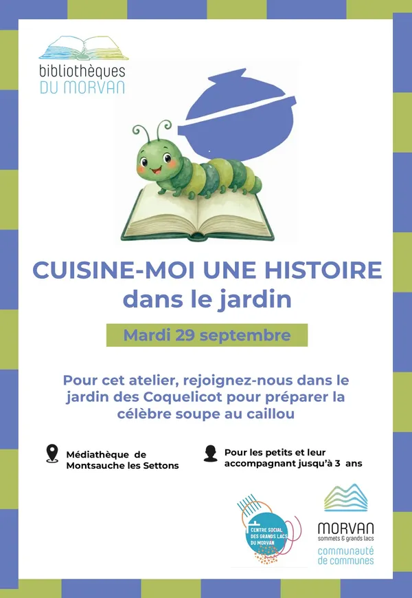 Cuisine-moi une histoire dans le jardin !