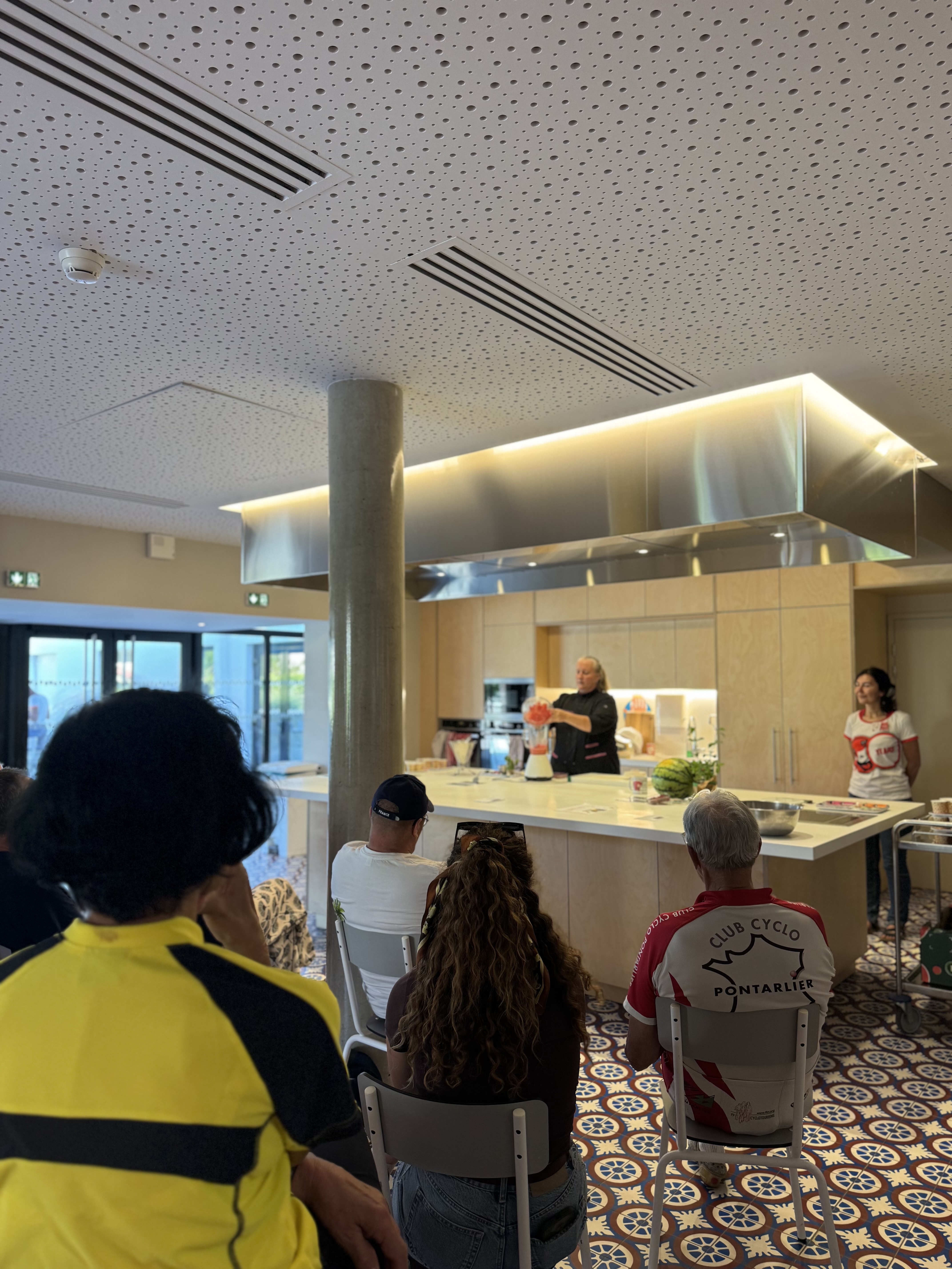 démonstrations et dégustations en cuisine