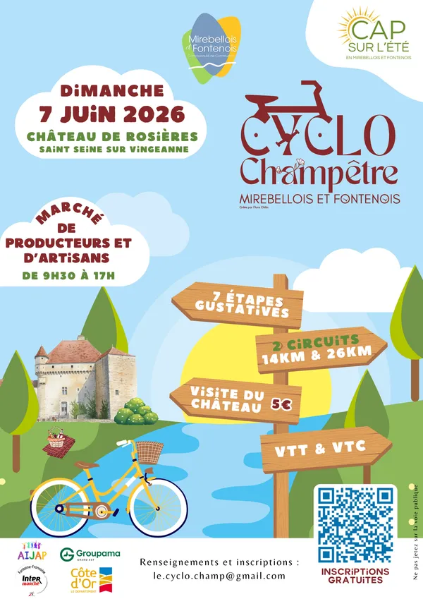 Cyclo Champêtre en Mirebellois et Fontenois