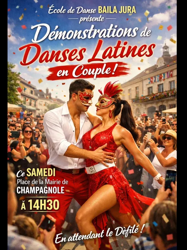 Démonstrations de danses latinos 
