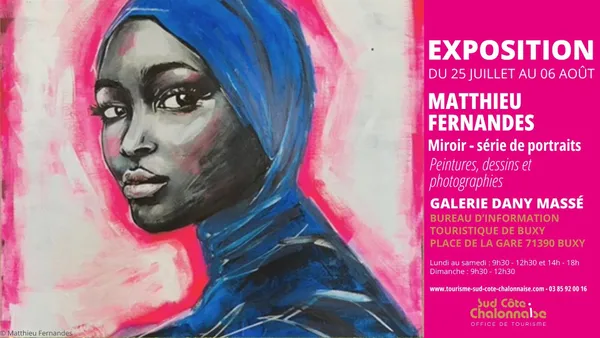 Exposition Matthieu Fernandes - Miroir, série de portraits