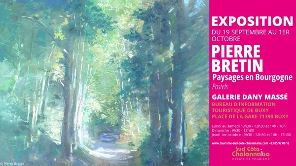 Exposition Pierre Bretin - Paysages en Bourgogne
