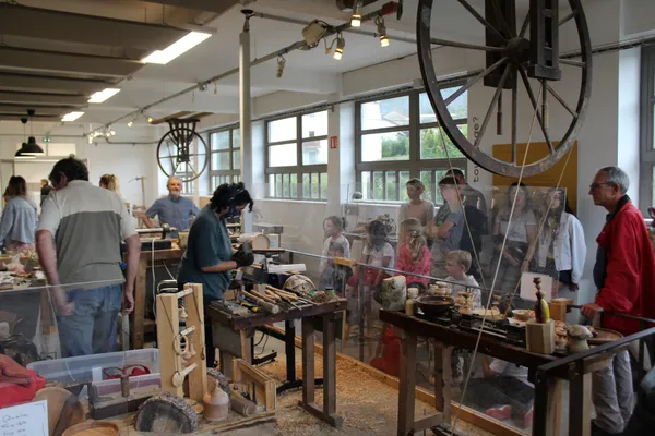 Atelier des savoir-faire - Démonstrations de tournage sur bois