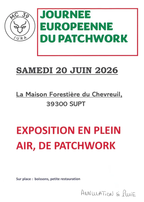 Journée européenne du Patchwork