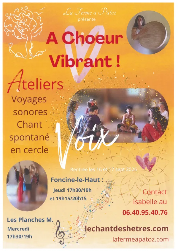 À choeur vibrant