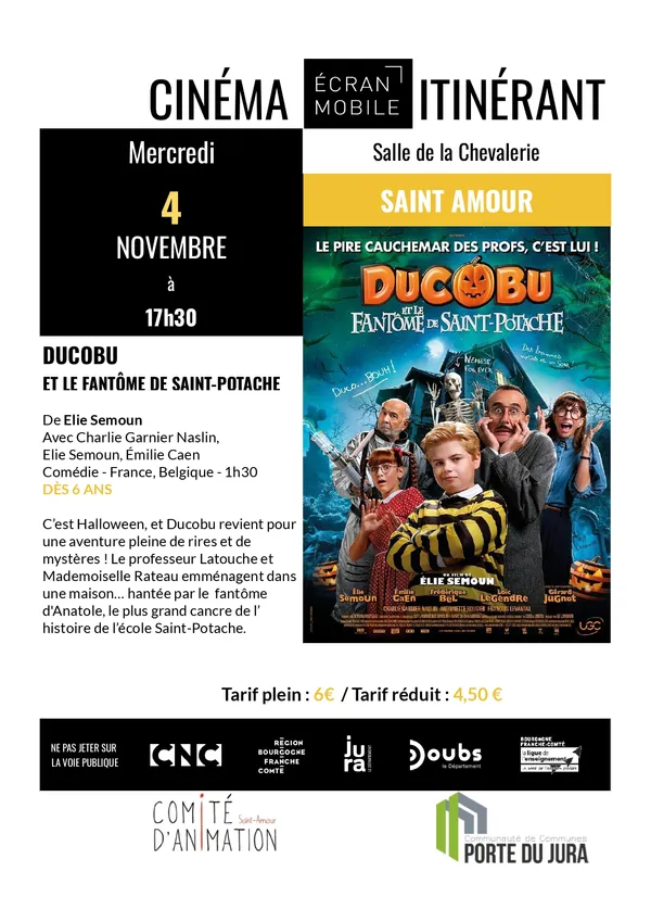 Cinéma itinérant " Ducobu "