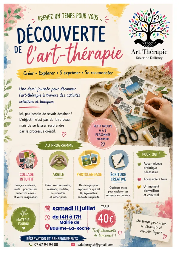 Découverte de l'art-thérapie