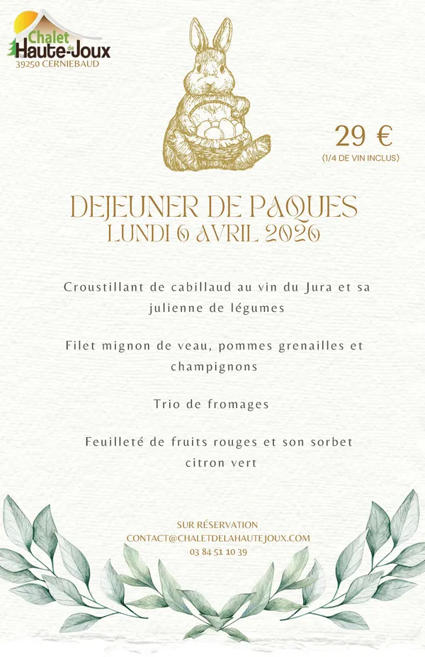 Déjeuner de Pâques