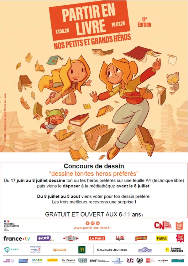 Concours de dessin "dessin ton/tes héros"