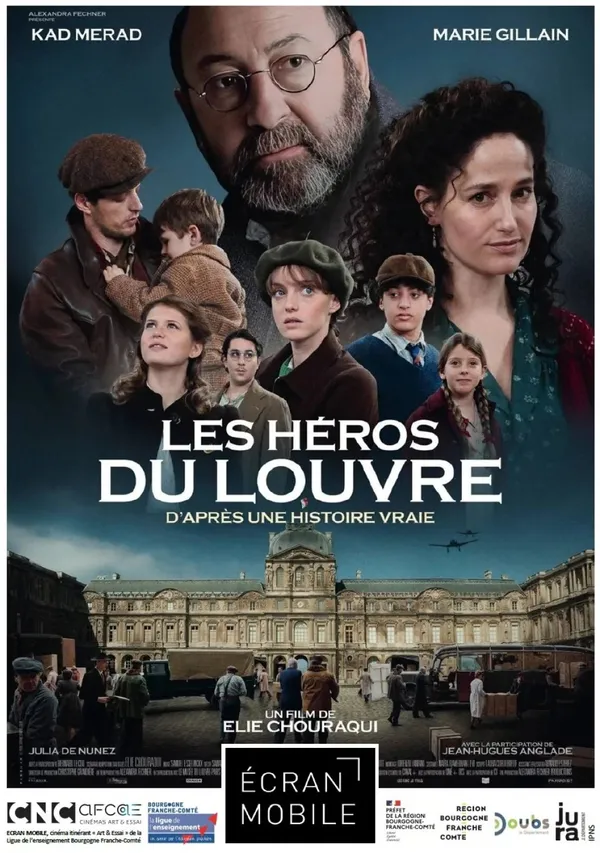 Cinéma : Les héros du Louvre