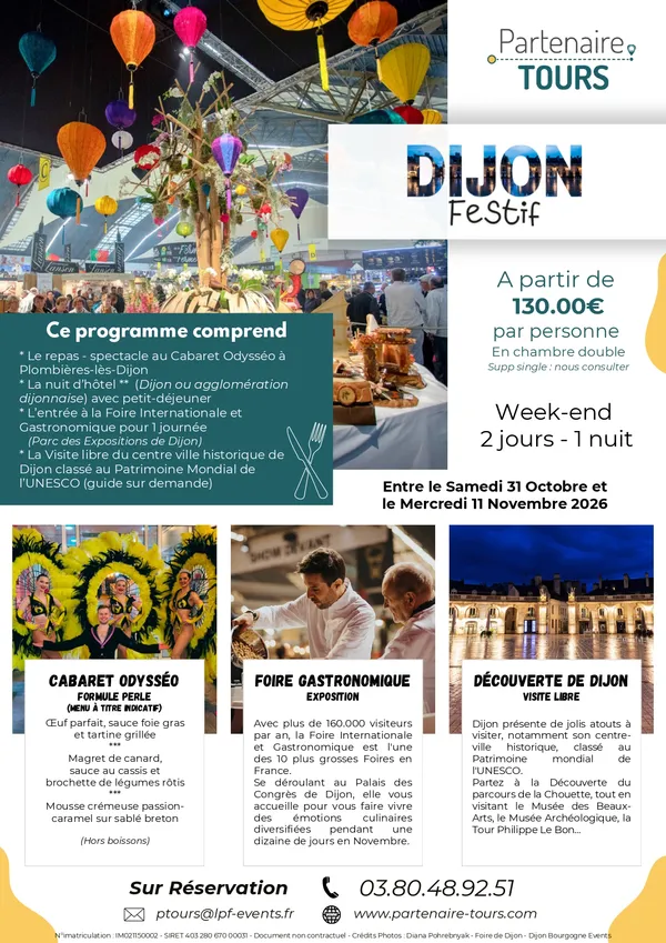 Week-end Dijon festif