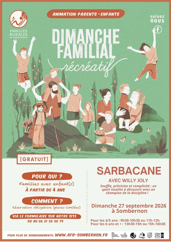 Dimanche familial récréatif : SARBACANE