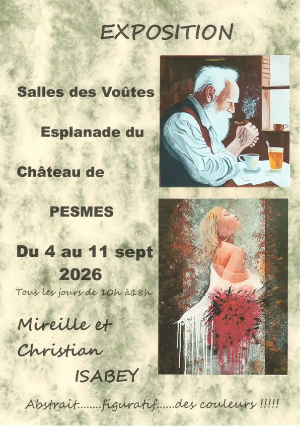 Exposition Mireille et Christian Isabey