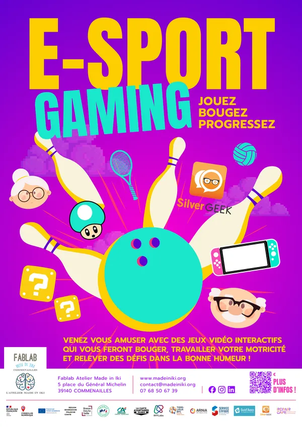 Le gaming qui fait bouger !