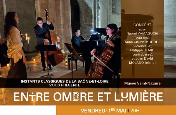 Concert Entre ombres et lumières