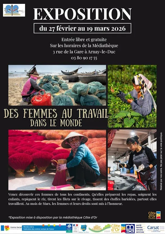 Exposition sur le travail des femmes dans le monde
