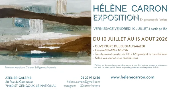 Exposition Peinture Hélène Carron