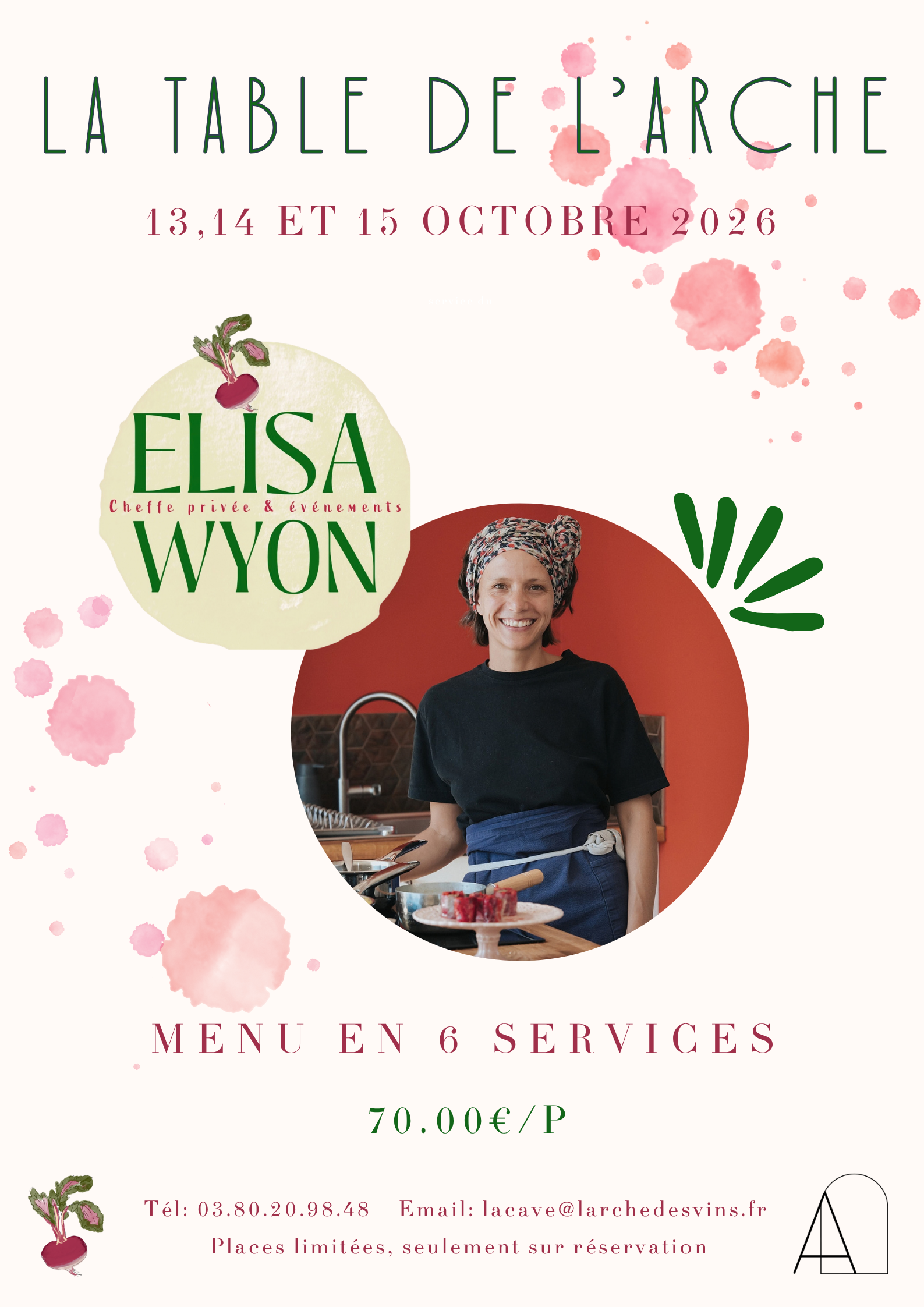 La Table de l'Arche - Elisa Wyon
