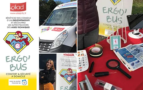 Étape de l'ERGO'BUS Eliad à Besançon