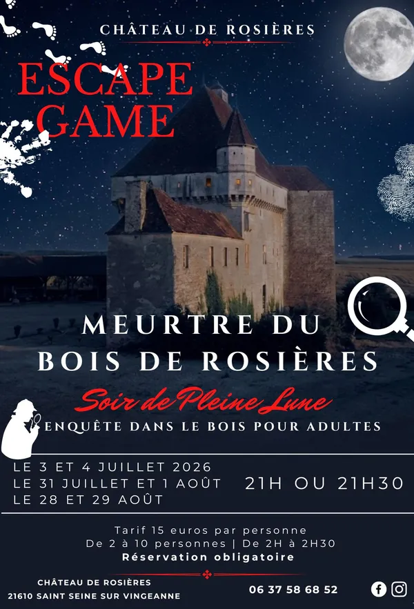 Escape Game Soir de Pleine Lune