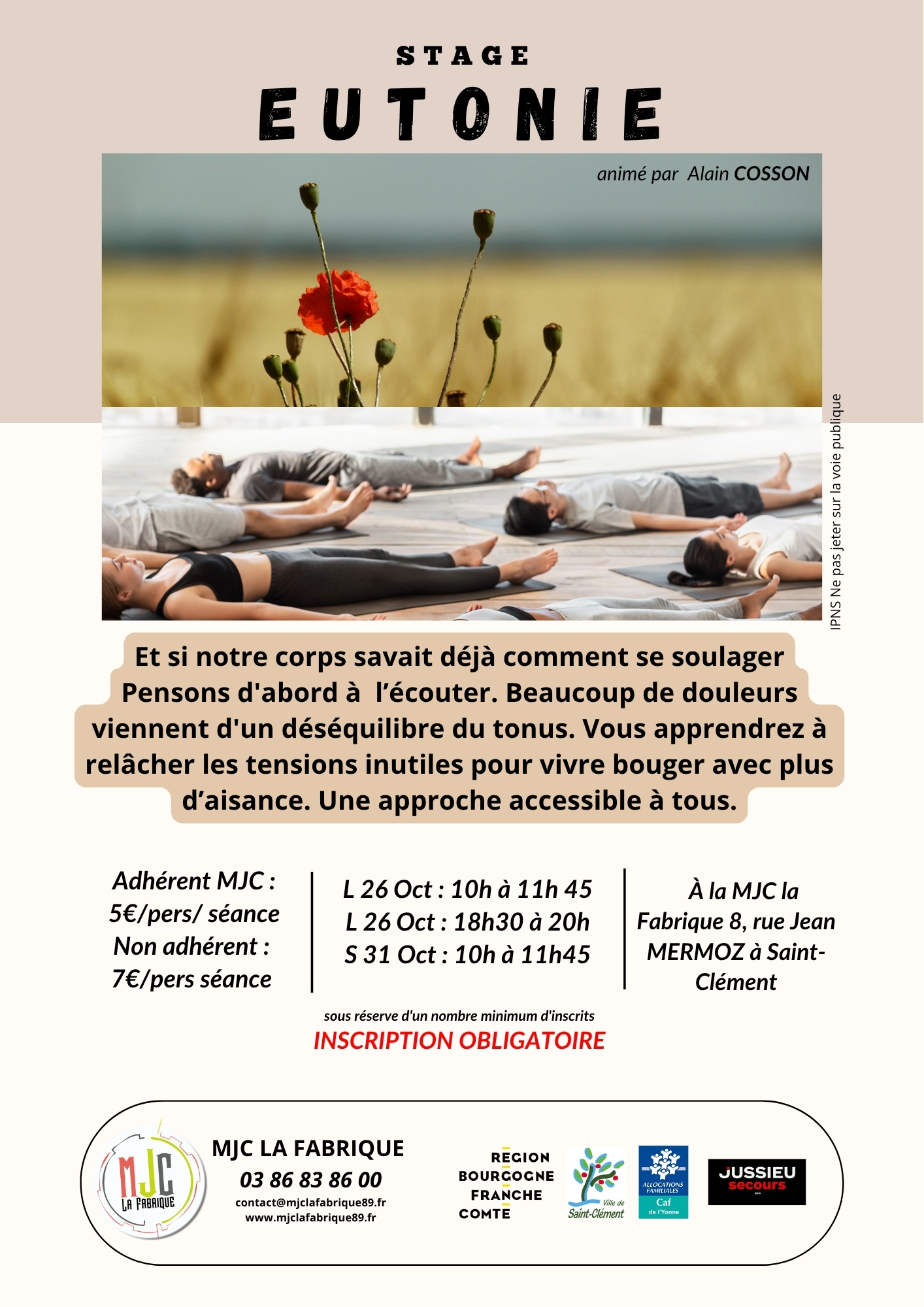 Stage eutonie