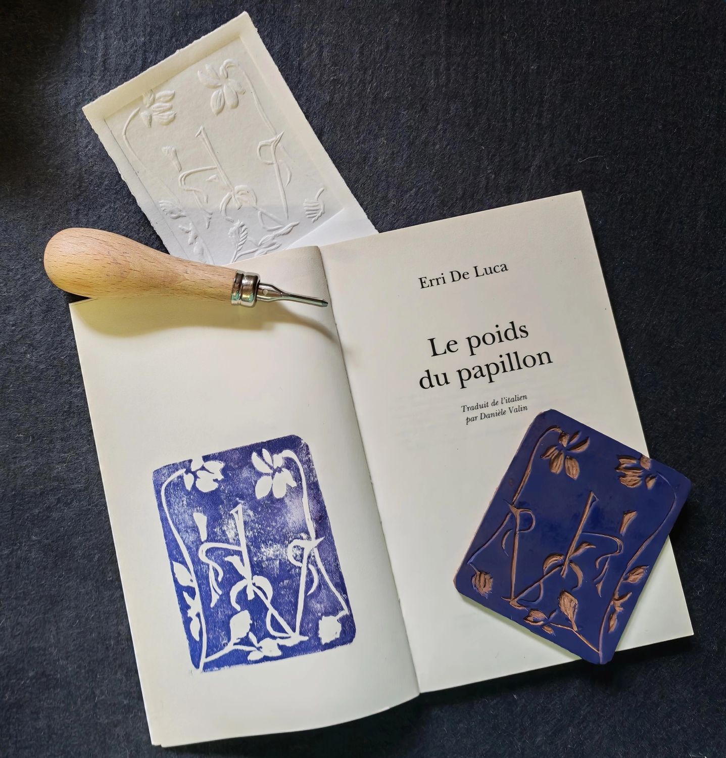 Atelier de création d’ex-libris personnalisés en linogravure