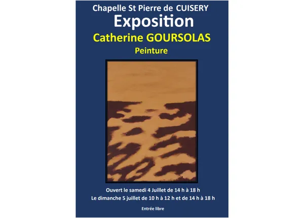 Catherine Goursolas - Peintures "Fouler le sol"