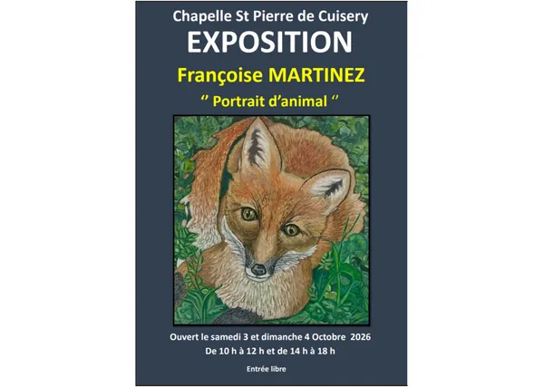 Exposition Françoise Martinez "Portrait d'animal"