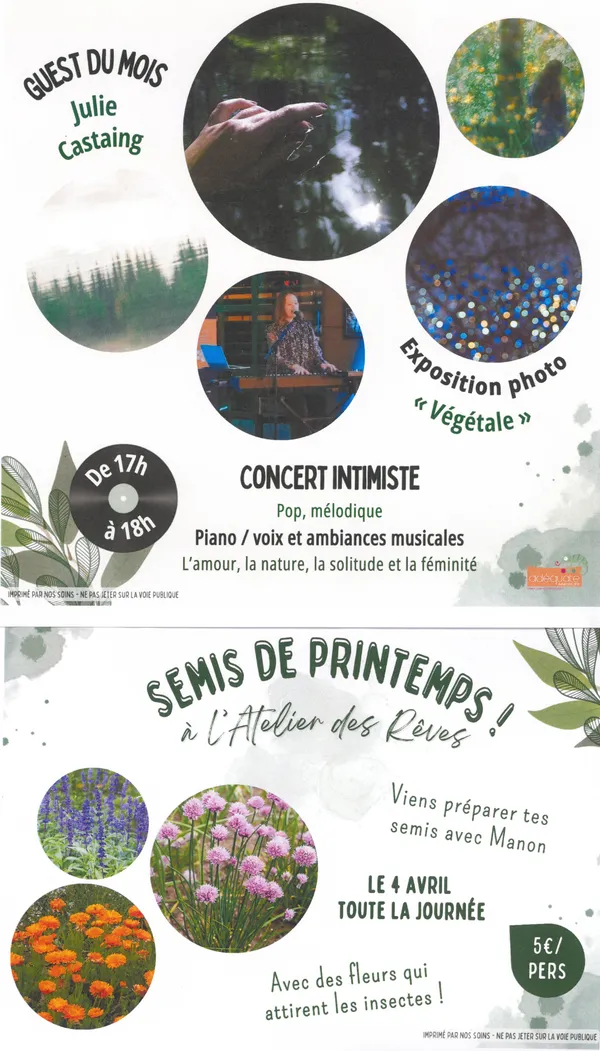 Expo vente de l'Atelier des rêves