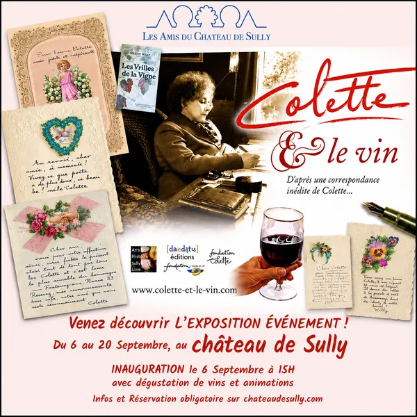"Colette et le Vin" (exposition & dégustation)