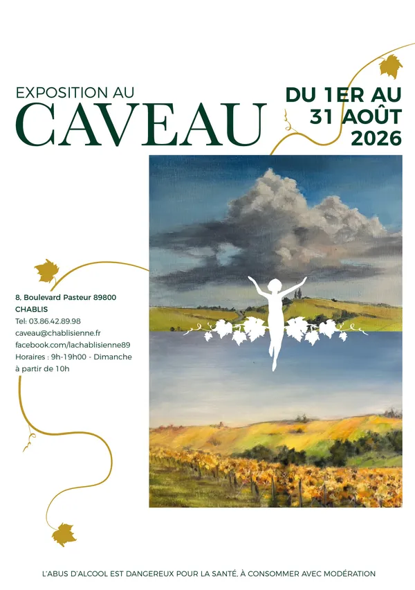 Expo au caveau de La Chablisienne