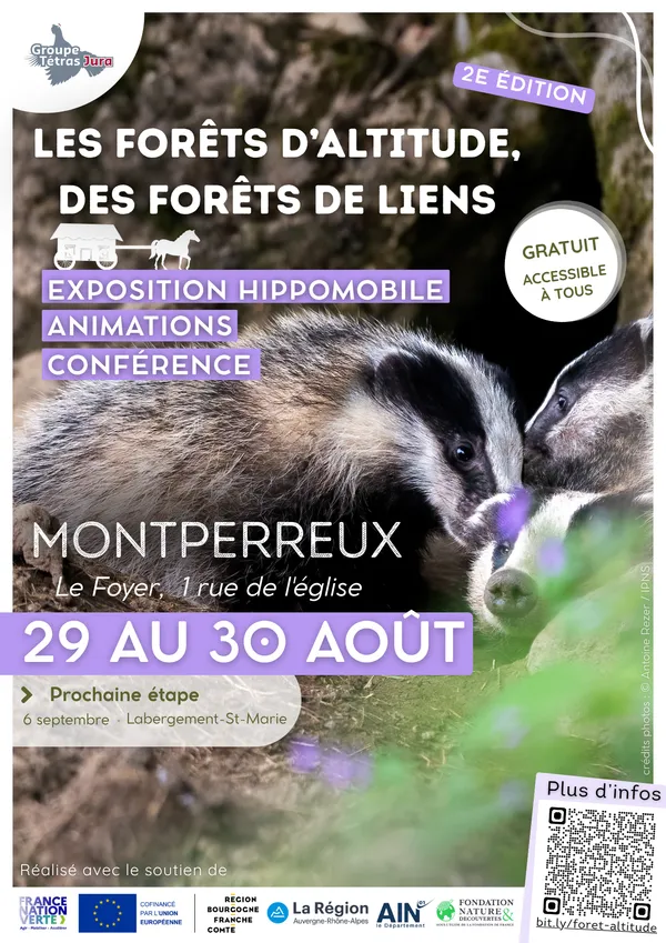 Exposition "Les forêts d'altitude, des forêts de liens"_ Visite libre et animations en forêt