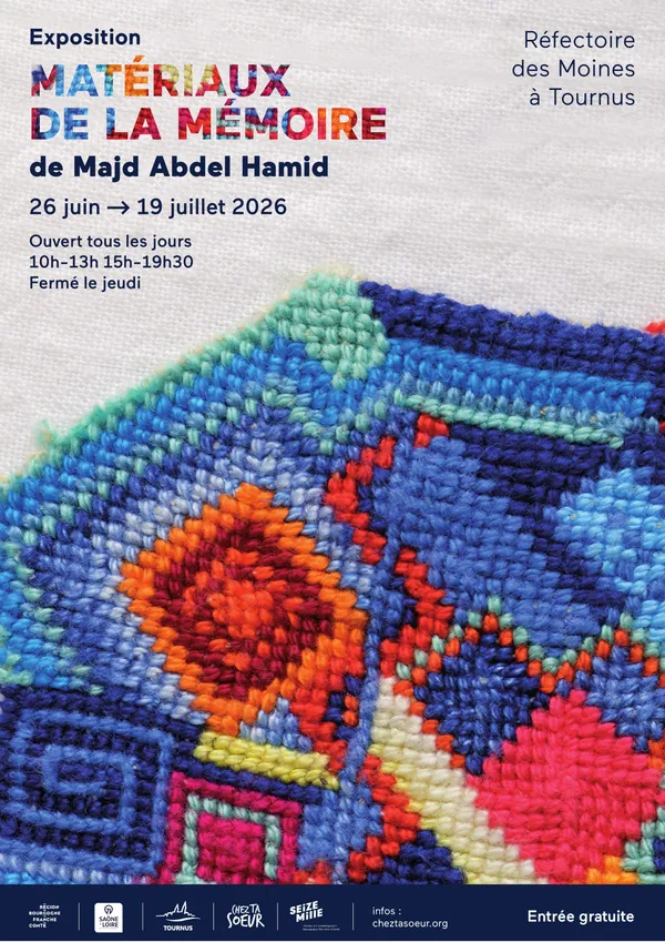 Exposition "Matériaux de la Mémoire" de Majd Abdel Hamid