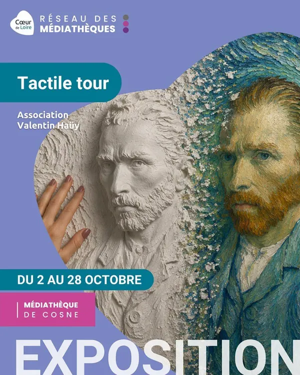 Exposition Tactile tour