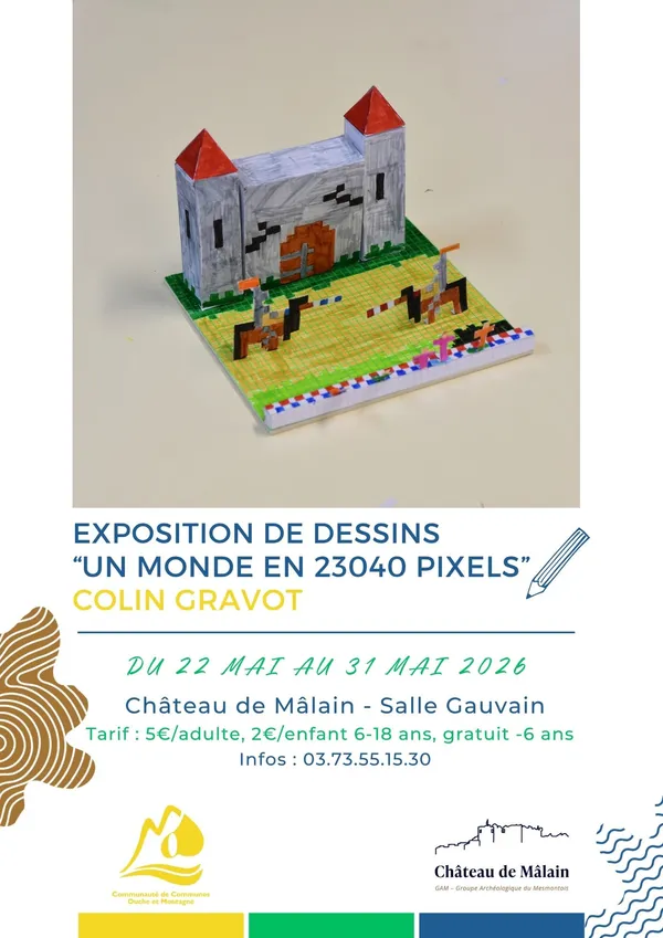 Exposition "Un monde en 23040 pixels"