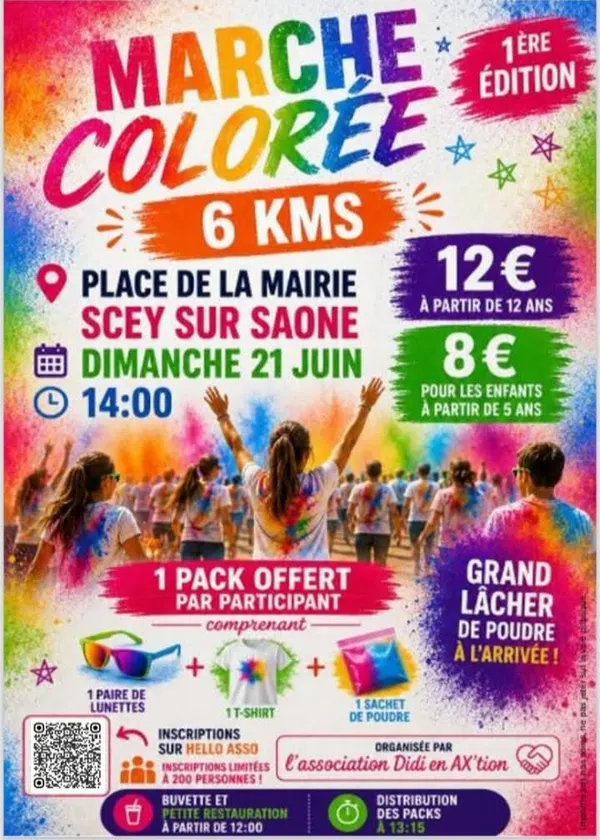 Marche colorée