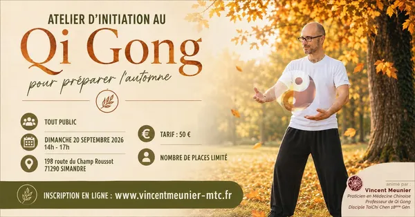 Atelier Initiation au Qi Gong - Spécial Automne